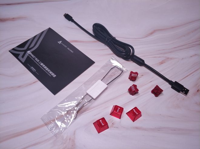 贵手感好：黑爵MK87无线游戏机械键盘j