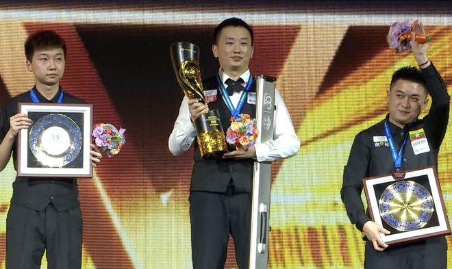 八球冠军 比赵心童世锦赛夺冠的奖金还高九游会网站奖金500万！牛壮勇夺中式(图3)