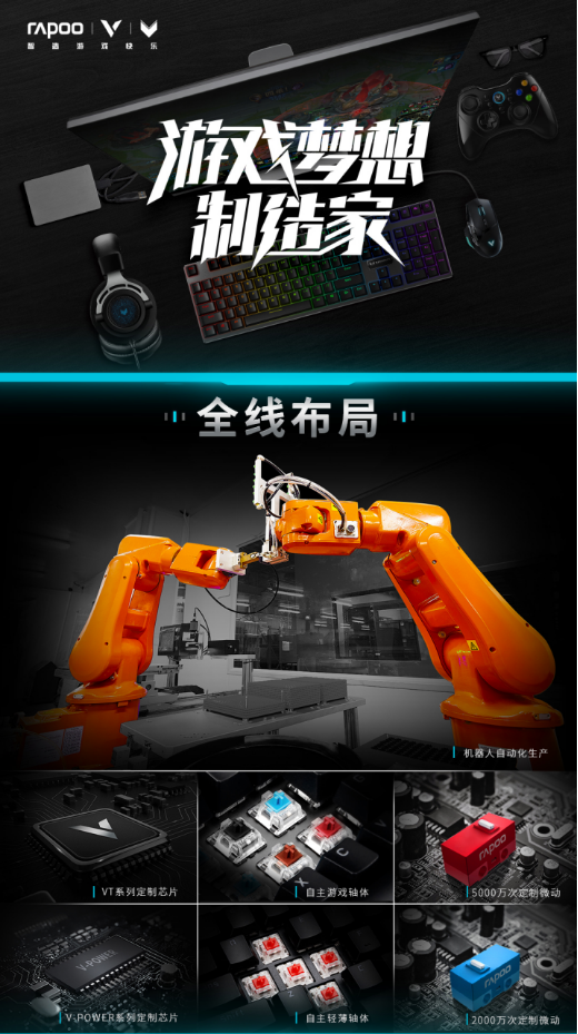 GB背光游戏机械键盘驱动设置J9国际集团雷柏V550R(图8)