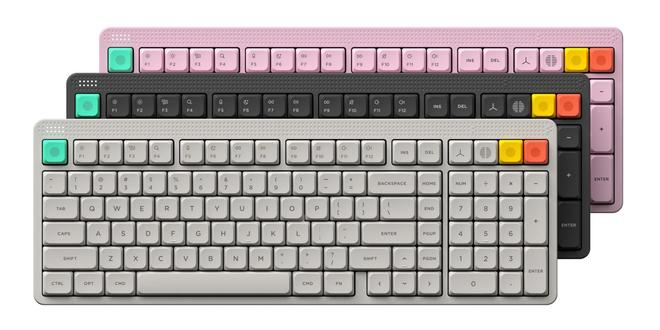 e100机械键盘：延续点阵美学高矮轴可选